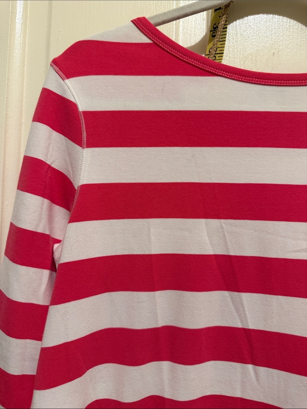 Tyler Böe Alexa stripped red & white rugby dress size S - Picture 5 of 5